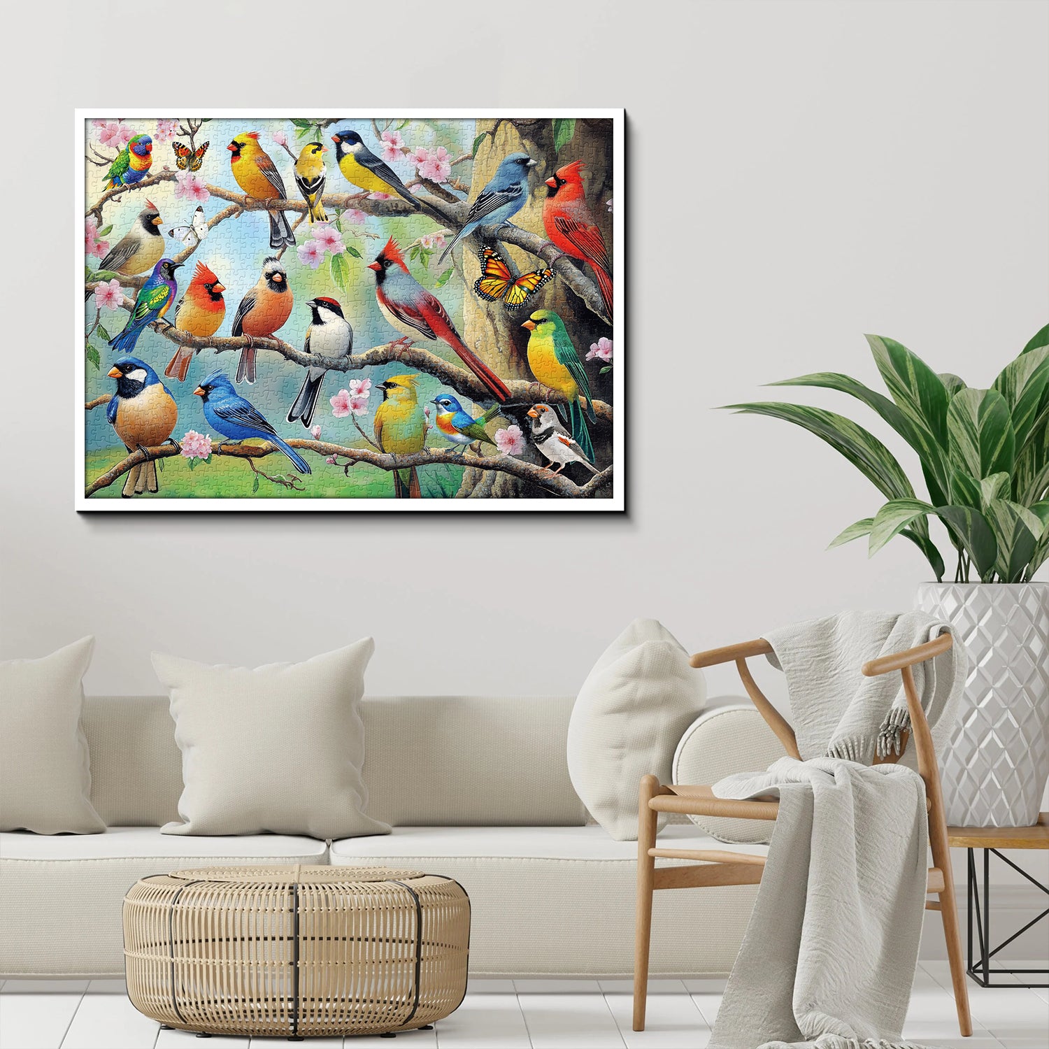 Birdsong Blossoms Puzzles de puzzle 1000 pièces