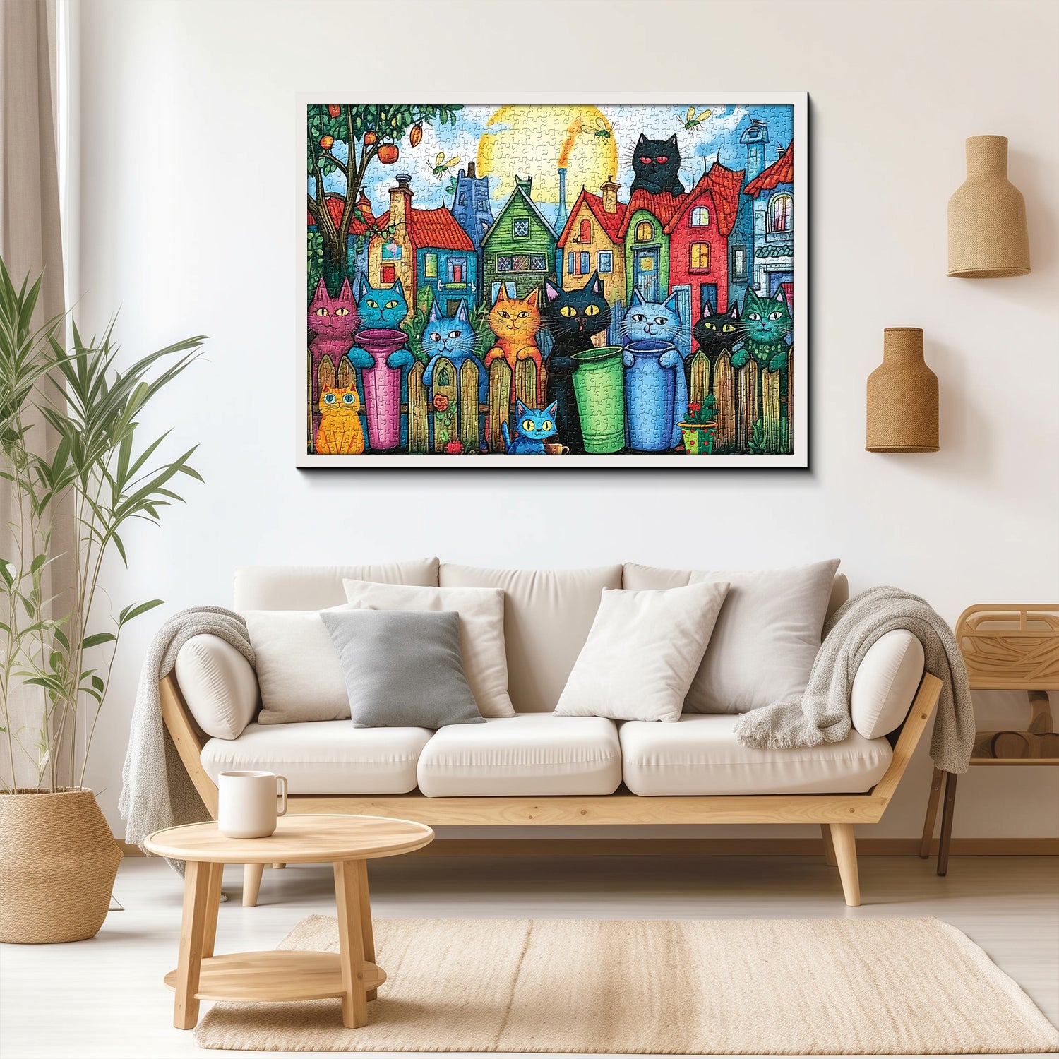 Vitality Cat Street Puzzles Puzzles 1000 pièces