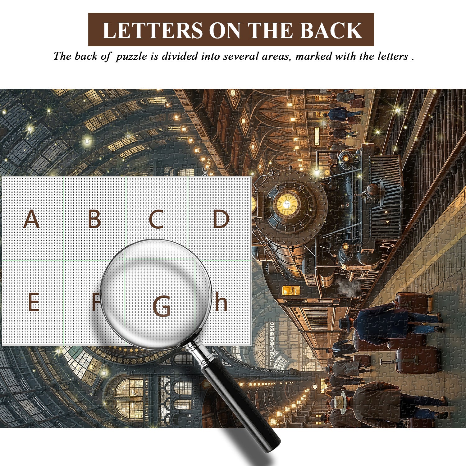 Zeitzug-Puzzle 1000 Teile