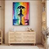 Pieci di puzzle da donna colorata 1000 pezzi