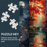 Puzzle con paesaggio eterno, 1000 pezzi