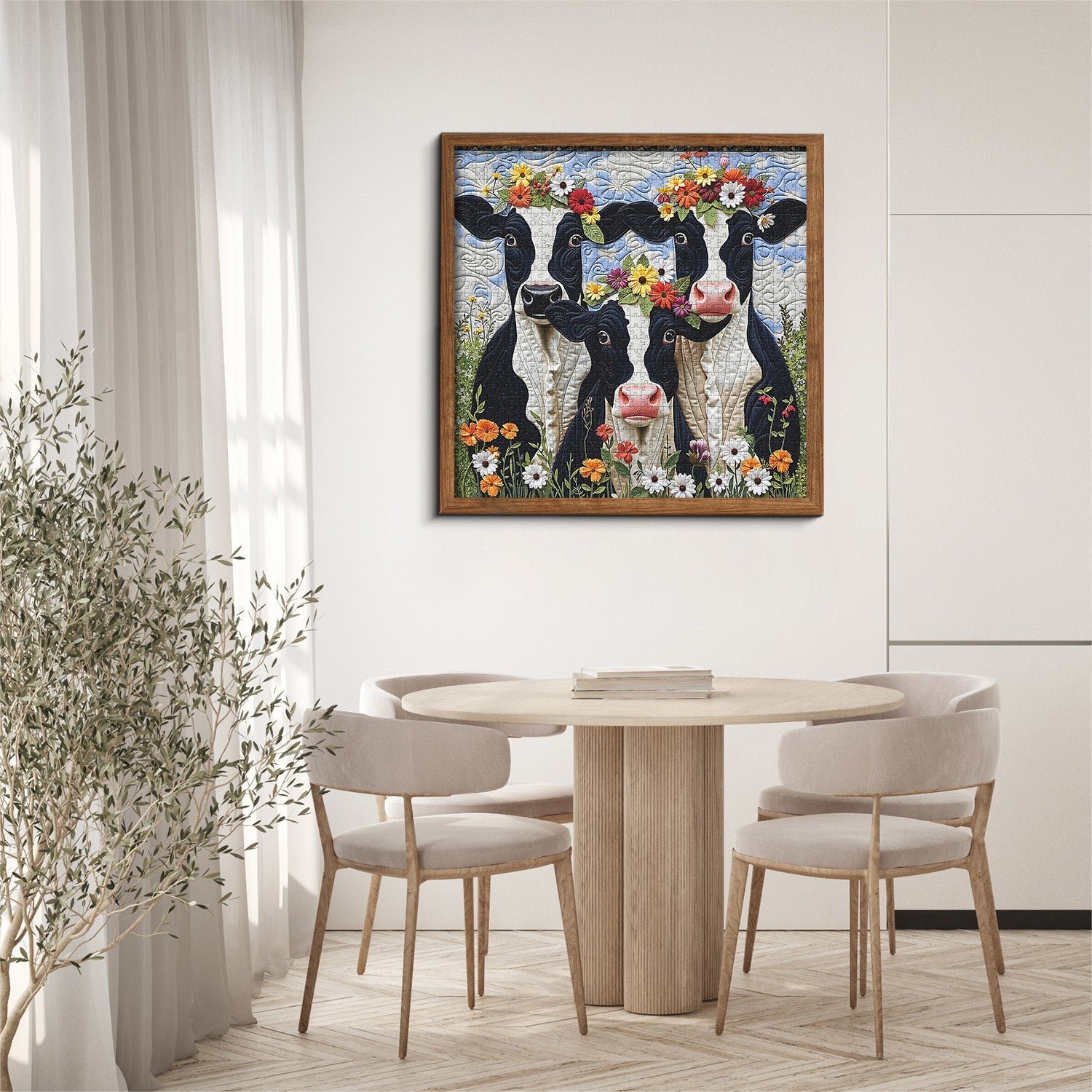 Pastture vaches puzzle 1000 pièces