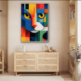 Puzzle geometrico di arte del gatto 1000 pezzi