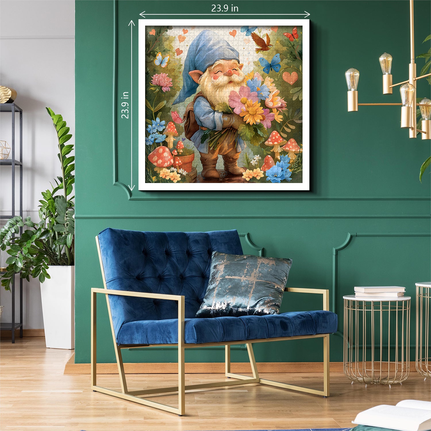 Garden Gnome Jigsaw Puzzles 1000 Pieces