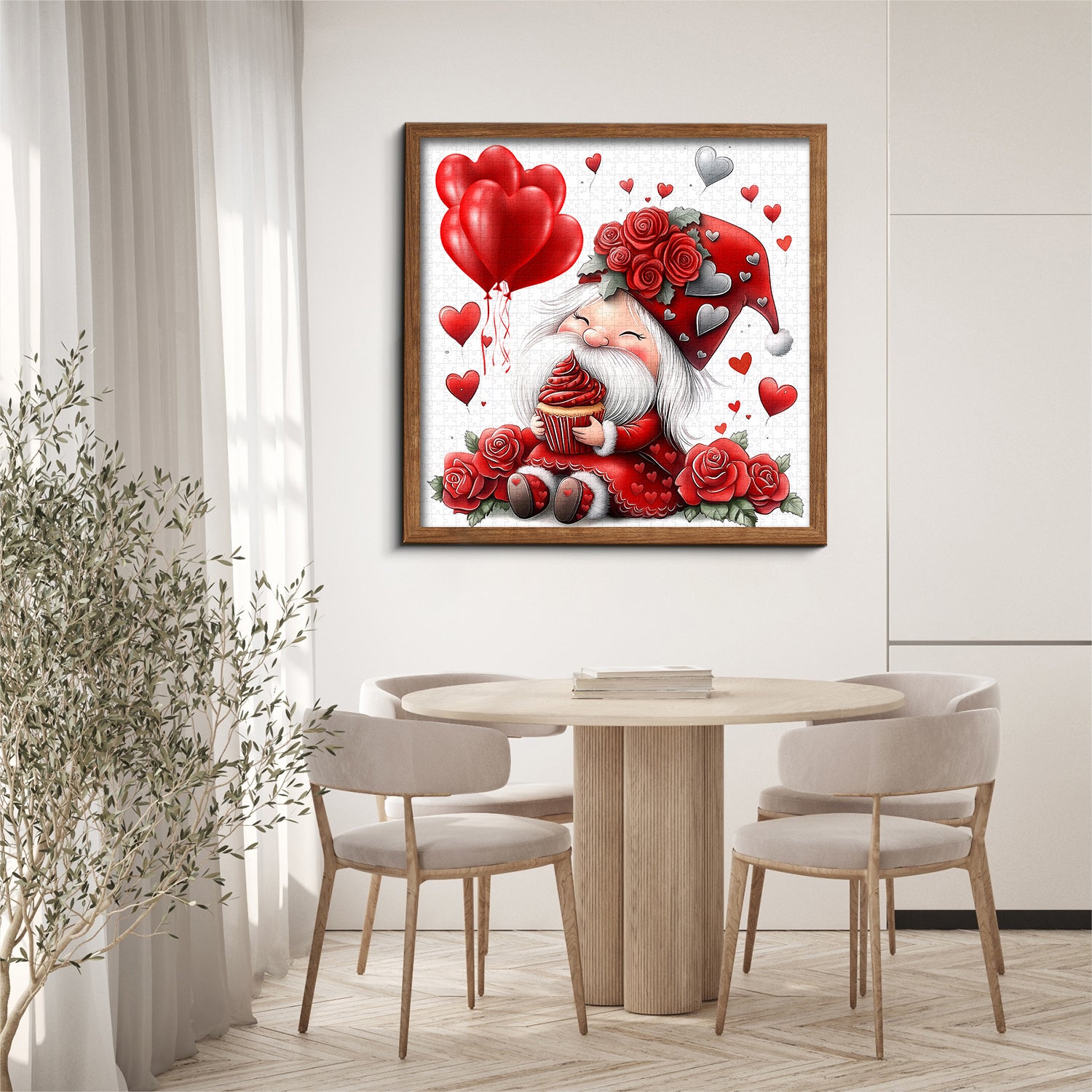 Valentine Gnome puzzle puzzle 1000 pezzi