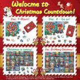 Weihnachtsschätze Advent Kalender Puzzle 1000 Stücke