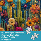 Kaktusblüten Puzzle 1000 Stücke