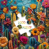 Kaktusblüten Puzzle 1000 Stücke