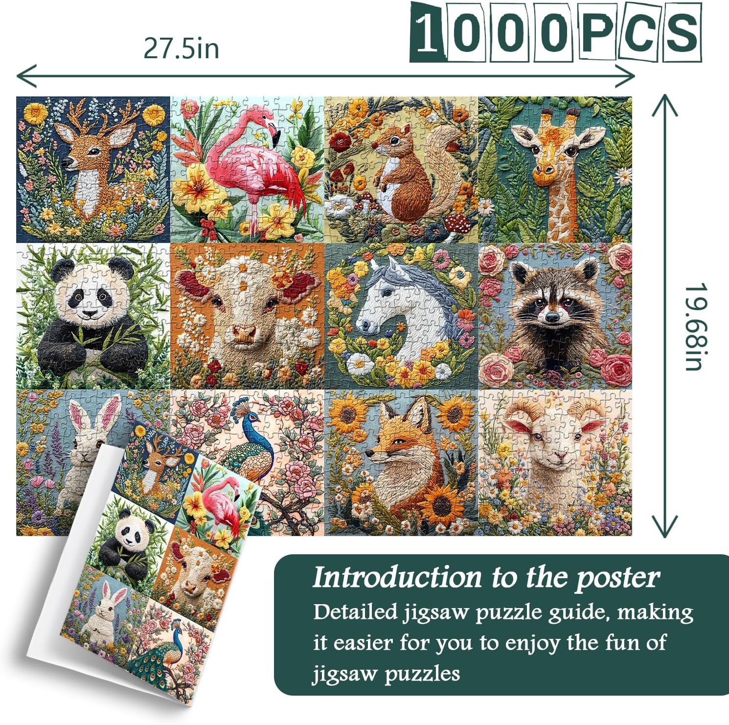 Puzzle punto e natura puzzle 1000 pezzi