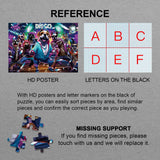 Disco Dog Jigsaw Puzzle 1000 pièces