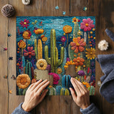 Kaktusblüten Puzzle 1000 Stücke