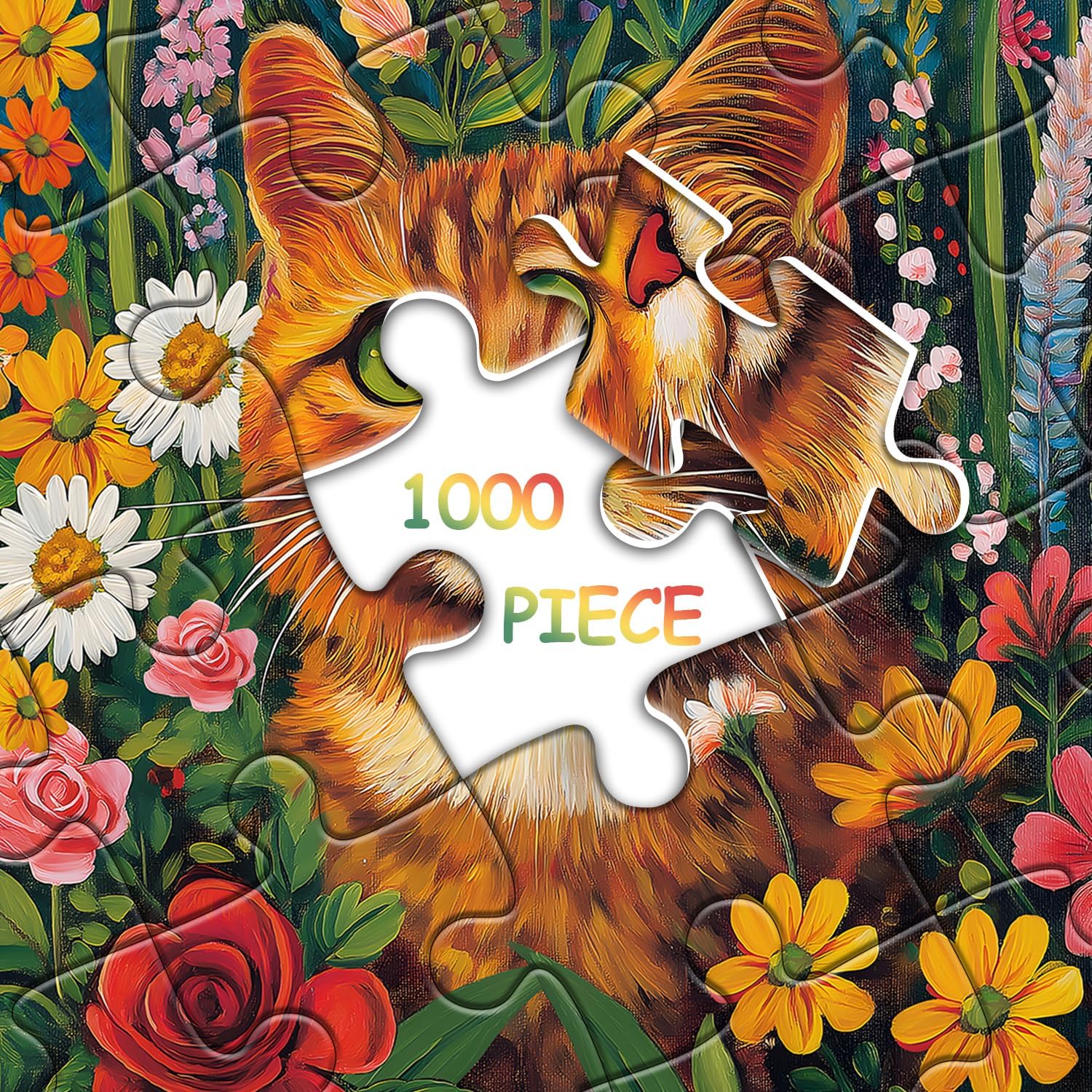 Garden Cat Puzzles 1000 pièces