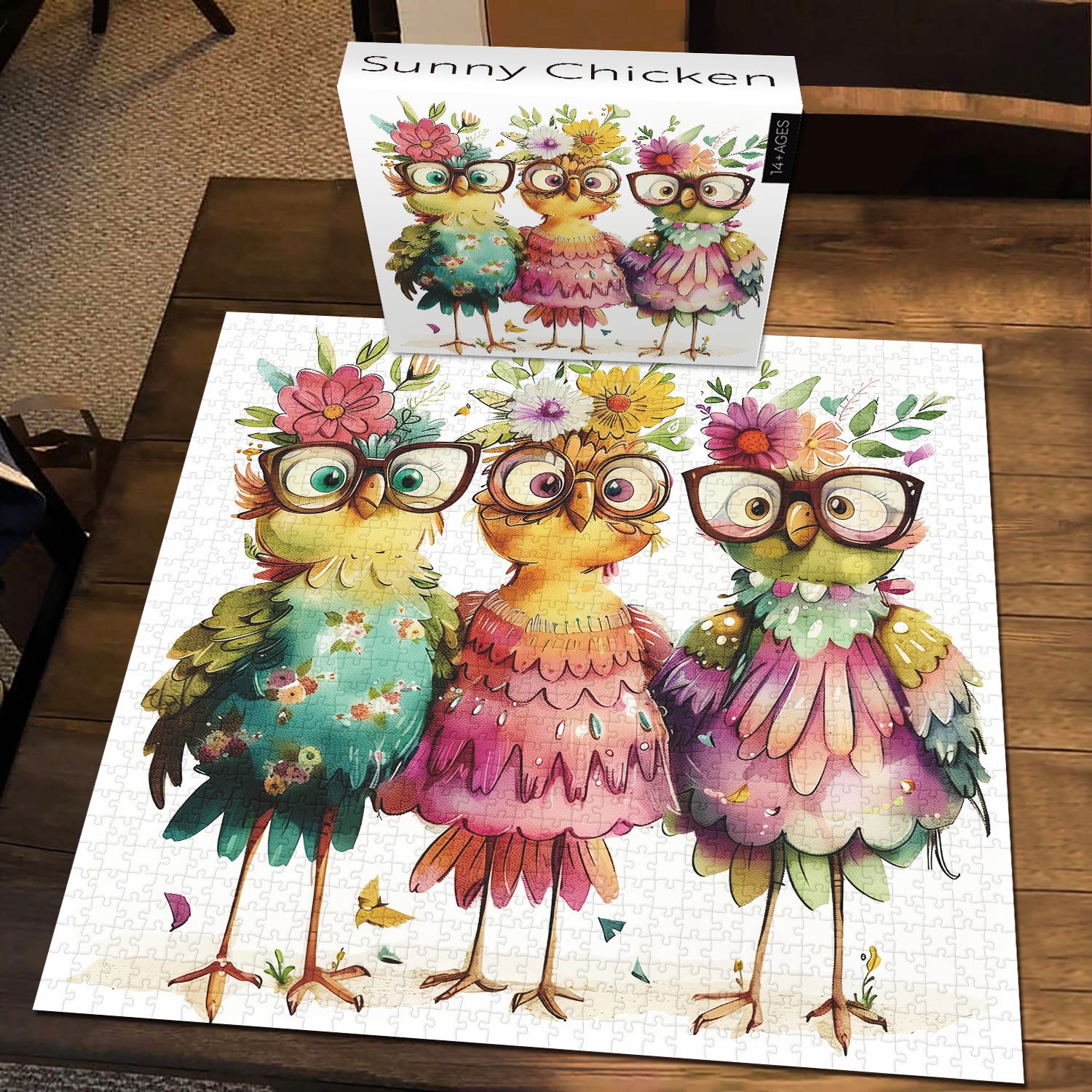 Sunny Chicken Jigsaw Puzzle 1000 Pieces
