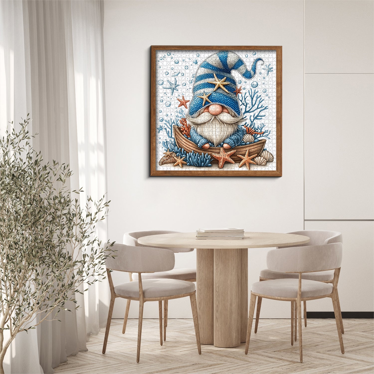 Puzzle de puzzle Gnome à voile 1000 pièces