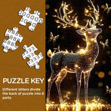 Cerf de puzzle léger 1000 pièces