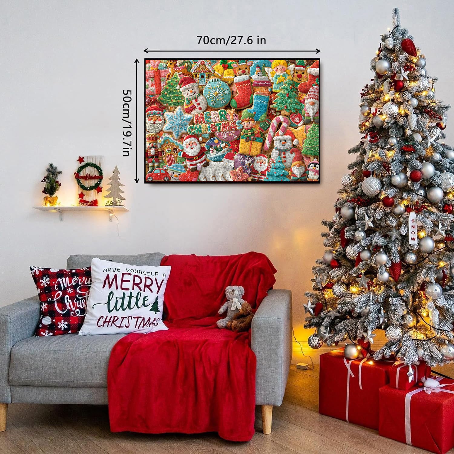 Dulce rompecabezas de Navidad Puzzle 1000 piezas