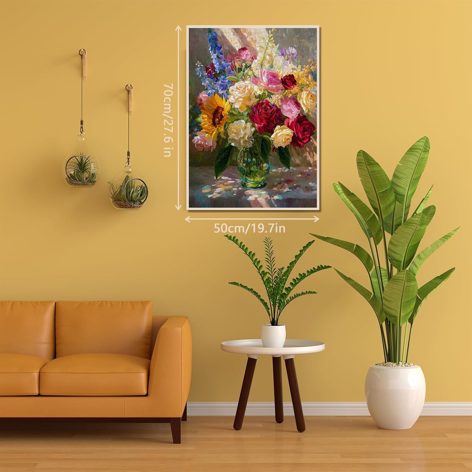 Puzzle con bouquet illuminato dal sole, 1000 pezzi