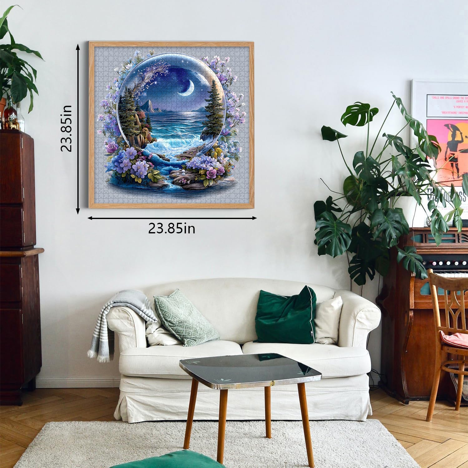 Sea Moon Crystal Ball Ball Segnale 1000 pezzi