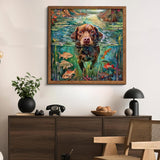 Puzzle cucciolo di laghetto 1000 pezzi