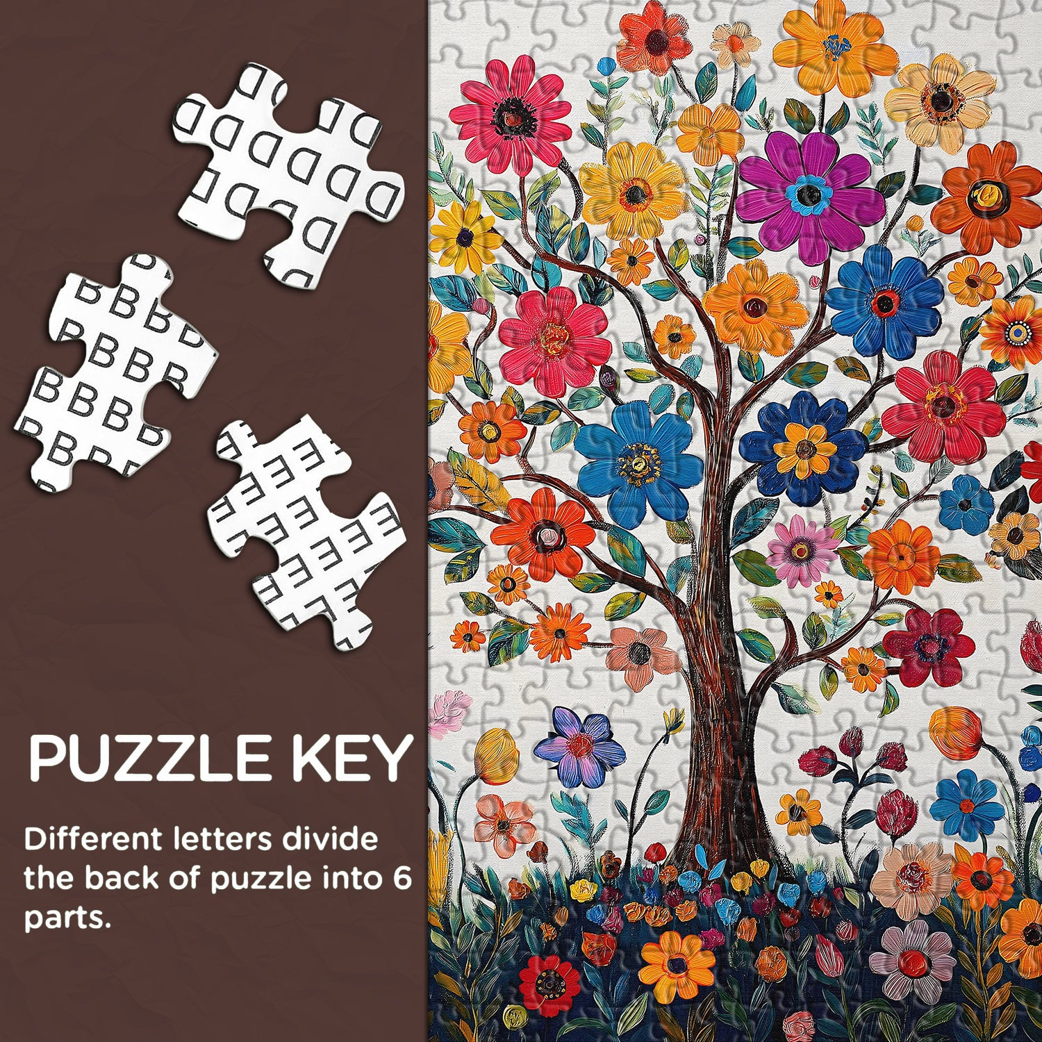 Puzzle fiore della vita puzzle 1000 pezzi