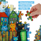Vitality Cat Street Puzzles Puzzles 1000 pièces
