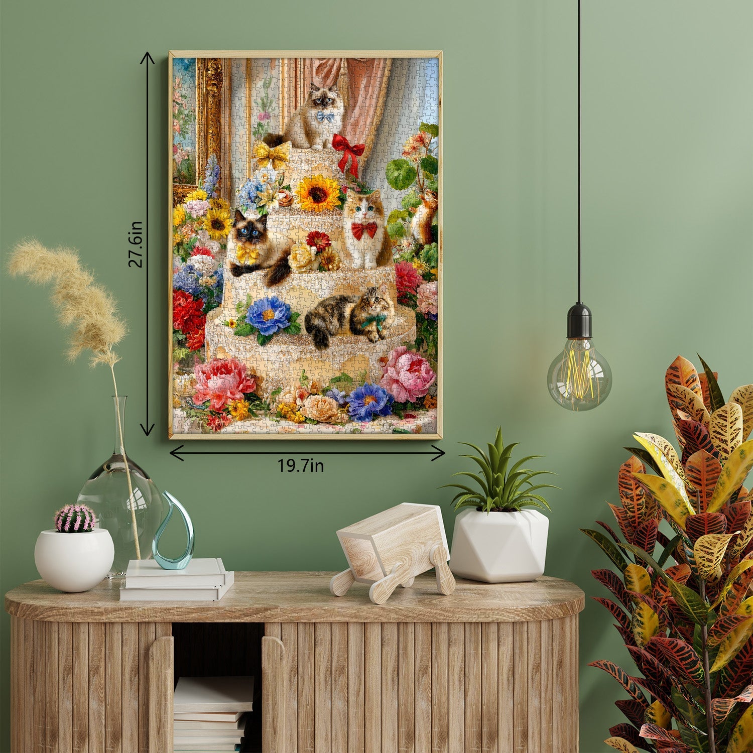 Puzzle Fiesta del Gato 1000 Piezas