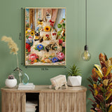 Puzzle Fiesta del Gato 1000 Piezas