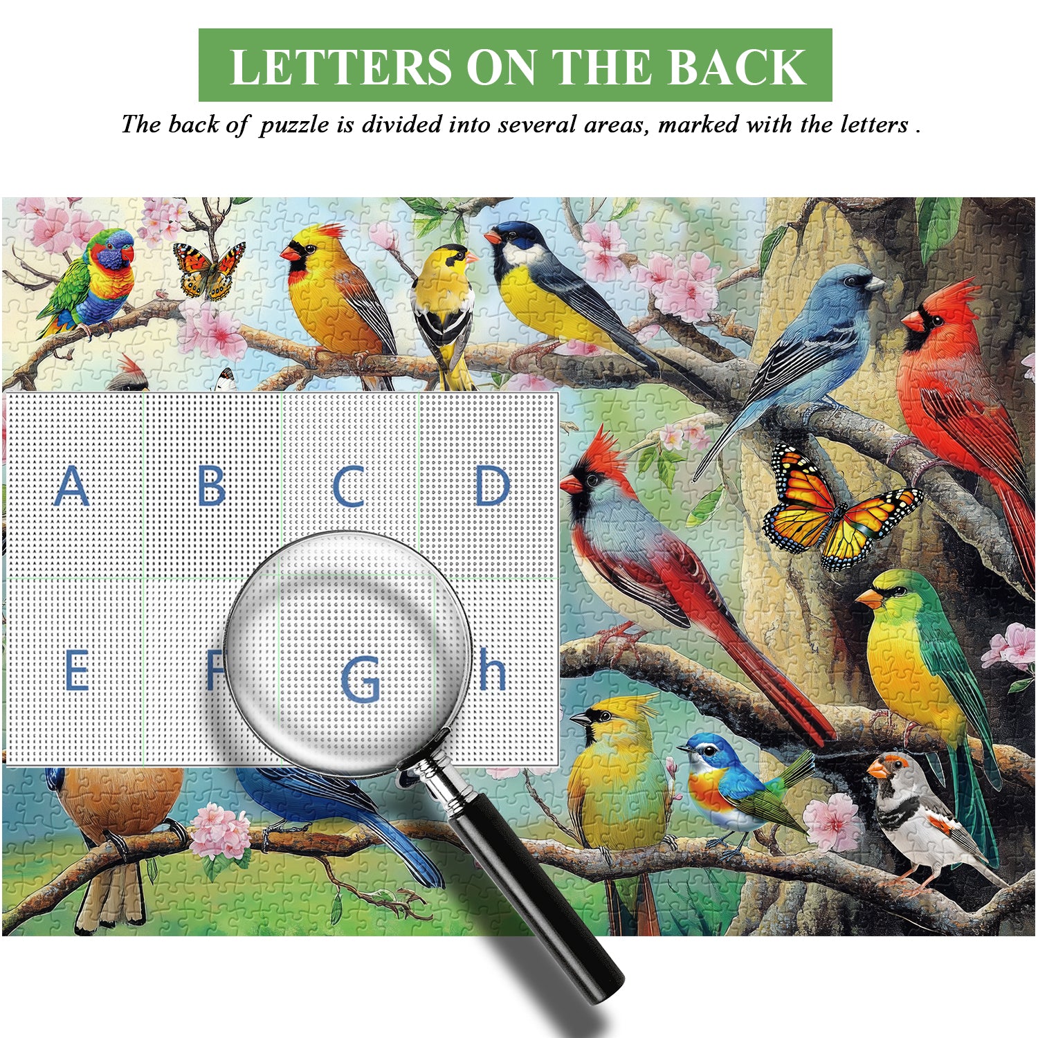 Birdsong Blossoms Puzzles de puzzle 1000 pièces