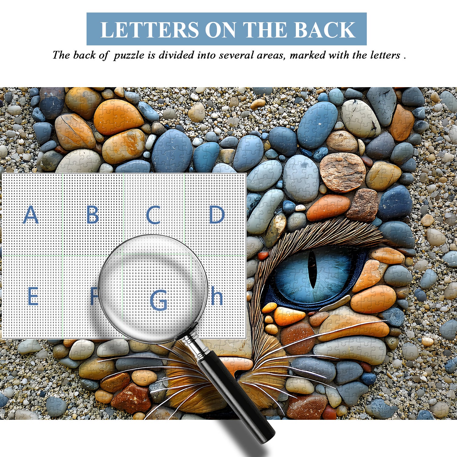 Puzzle de puzzle en pierre 1000 pièces