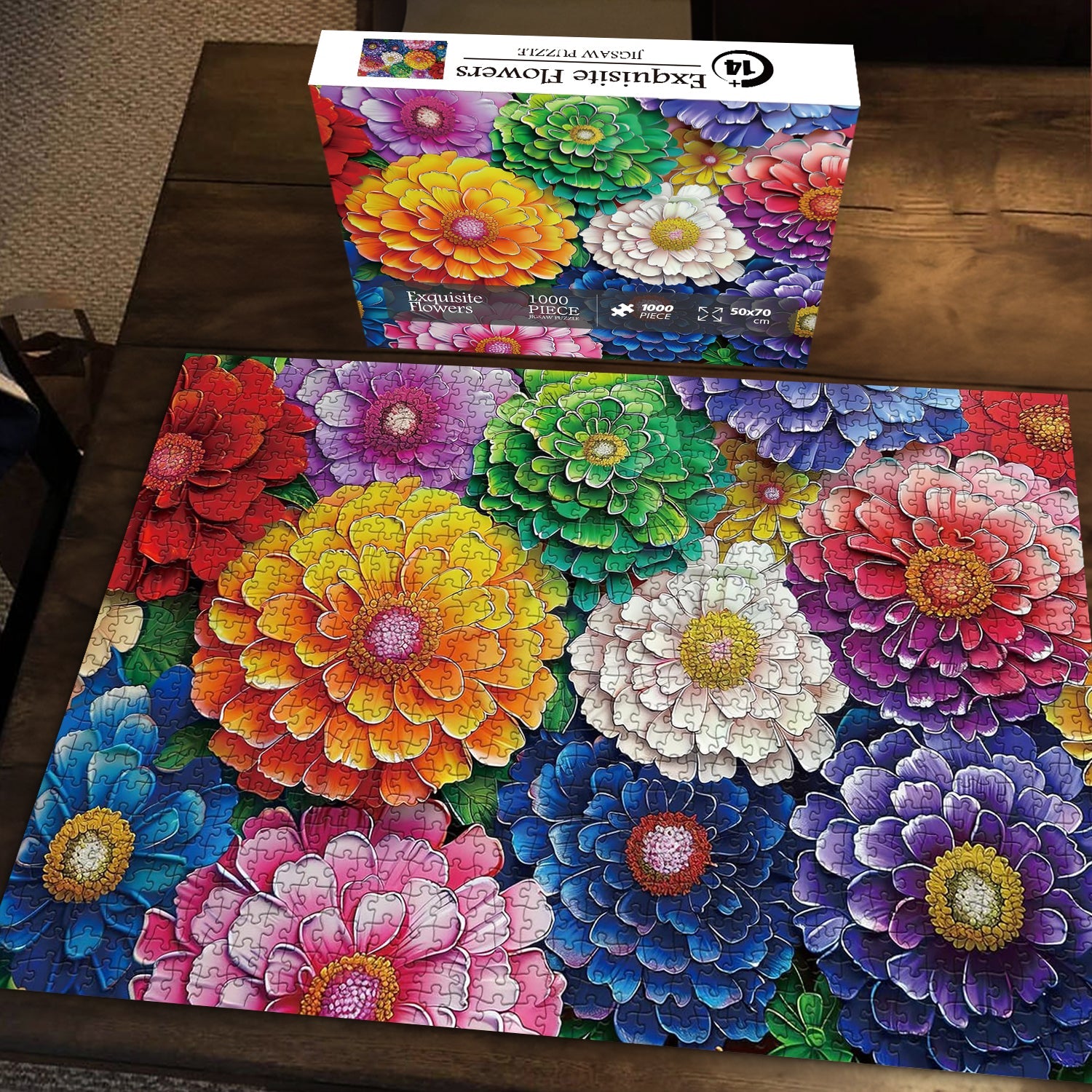 Squisiti fiori puzzle puzzle 1000 pezzi