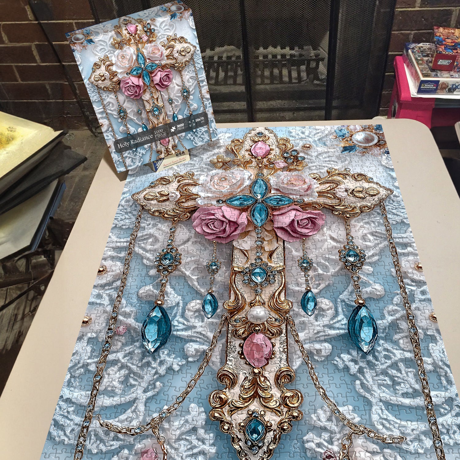 Puzzle santo radiante puzzle 1000 pezzi