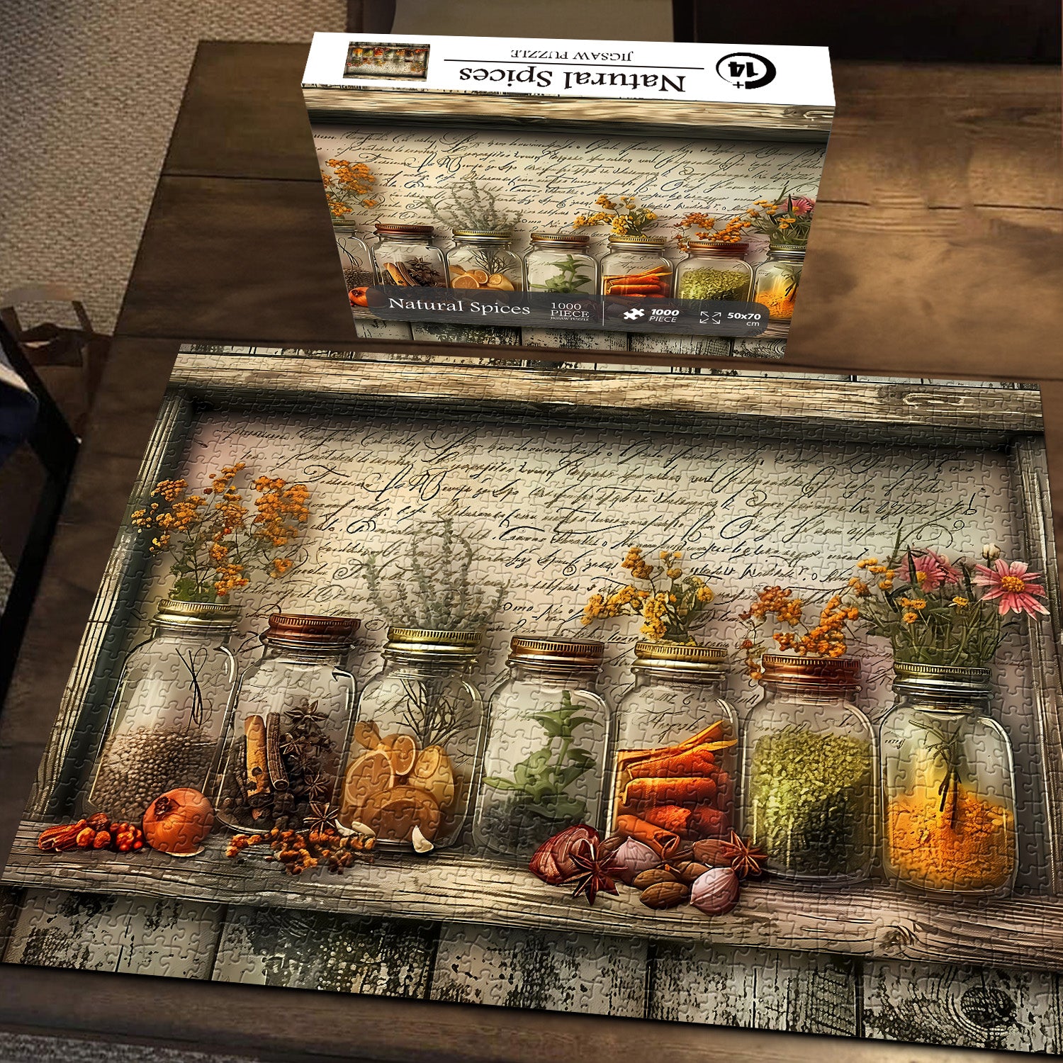 Puzzle spezie naturali puzzle 1000 pezzi