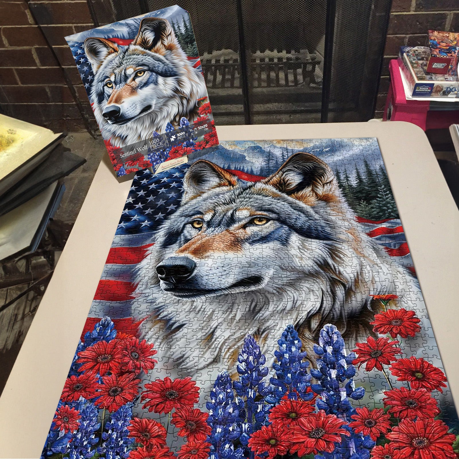 Sentinel Wolf Jigsaw Puzzle 1000 pièces