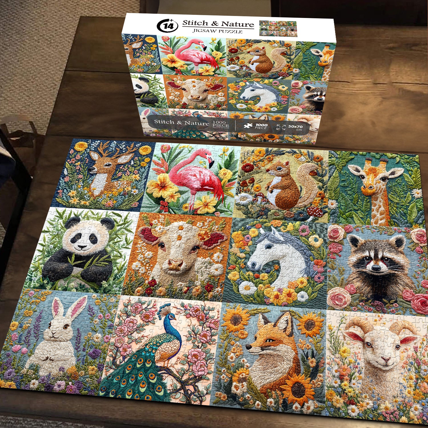 Puzzle punto e natura puzzle 1000 pezzi