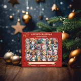 Frohe Weihnachten Katzen Adventskalender Puzzle 1000 Stücke