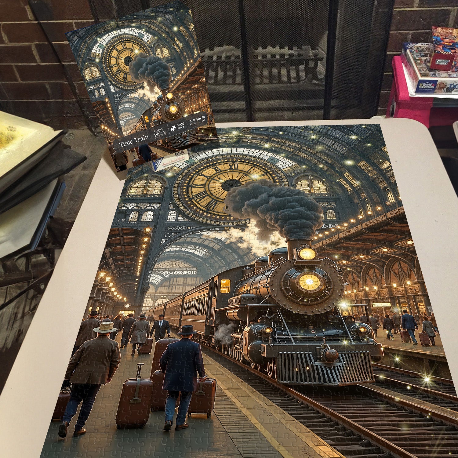 Zeitzug-Puzzle 1000 Teile