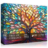Albero di vibrazione puzzle puzzle 1000 pezzi