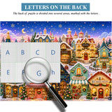 Quilted Christmas Town Jigsaw Puzzle 1000 Pieces
