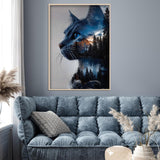 Mystic Forest Cat Jigsaw Puzzle 1000 Pieces