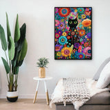 Enchanted Cat Blossoms Jigsaw Puzzle 1000 Pieces