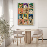 Vintage Cat Collection Jigsaw Puzzle 1000 Pieces