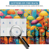 Rompecabezas Bosque de Paraguas Urbanos 1000 Piezas