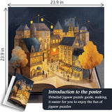 Page Town Jigsaw Puzzle 1000 Pieces