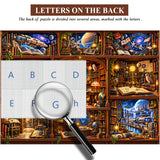 Interstellares Bücherregal Puzzle 1000 Stück