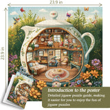 Gnome Teahouse Jigsaw Puzzle 1000 Pieces