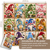 Gnome Through the Year Jigsaw Puzzle 1000 Pieces