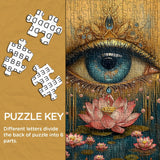Mystic Lotus Eye Jigsaw Puzzles 1000 Pieces