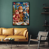 Patchwork Snow Pals Jigsaw Puzzle 1000 Pieces