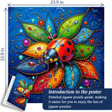 Puzzle en forme de Scarabée Colorburst, 1000 pièces