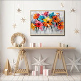 Buntes Blumen-Charme-Puzzle, 1000 Teile